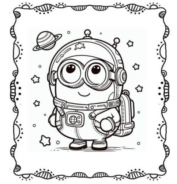 Livro de Colorir Minions: Diversão e Risadas com os Pequenos Amarelinhos - Vol 2